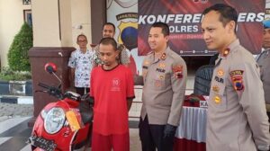 Polres Klaten Tangkap Warga Sragen Pelaku Pencurian Sepeda Motor di Tulung Klaten, Ini Pengakuannya