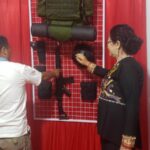 Odim 1017/lmd Tampilkan Pameran Alat Perang Dan Rekrutmen Tni Di