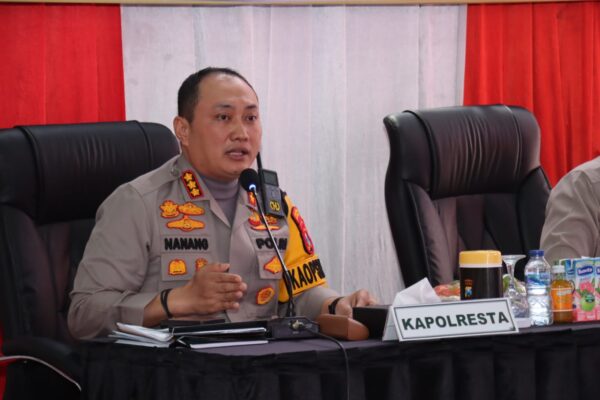 Anev Sitkamtibmas Polresta Banyuwangi: Kondisi Keamanan Wilayah Ditingkatkan