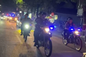 Antisipasi Gangguan, Polres Grobogan Turunkan Patroli Skala Besar di Malam Minggu