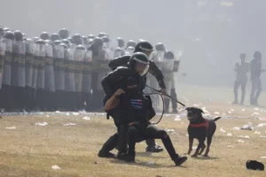 Cegah Konflik Pilkada, Polda Jateng dan Kodam IV Diponegoro Lakukan Simulasi Kerusuhan Massa