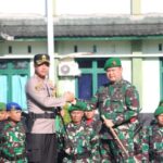 Apel Jam Pimpinan Di Mako Batalyon 741: Sinergitas Tni Polri Di