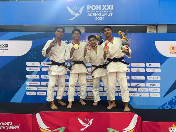 Atlet Judo Polri Menangkan Emas Untuk Bali Di Pon Xxi