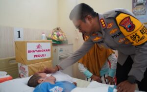 Kapolresta Banyumas Gelar Baksos Meriahkan HUT Polwan ke-76