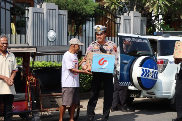 Bakti Sosial Satlantas Polres Banjarnegara Sambut Hari Lalu Lintas Bhayangkara