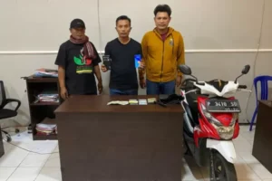 Unit Reskrim Polsek Muncar Amankan Begal Lampung yang Menyerang Mahasiswi Usai Pulang Kuliah