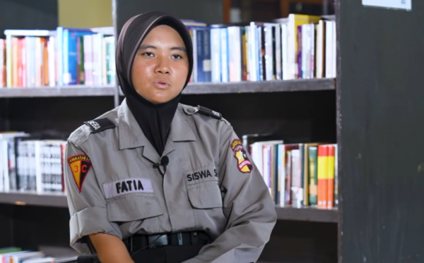 Berprestasi Di Sepolwan, Fatia Nur Azzahra Ingin Ubah Pola Pikir