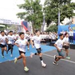 Bhayangkara Zebra Run 2024, Polantas Dan Masyarakat Jateng Berlari Dalam