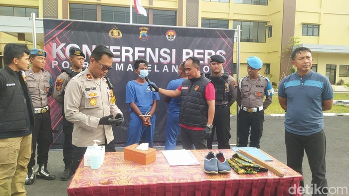 Cacaban magelang geger! baku hantam viral, dua pria dikejar polisi