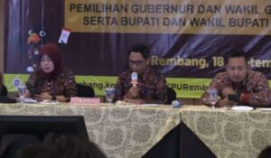 KPU Rembang Umumkan Daftar Pemilih Tetap untuk Pilkada 2024