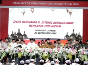 Doa Bersama Polda Jateng: Ikhtiar Agar Pilkada 2024 Berjalan Lancar