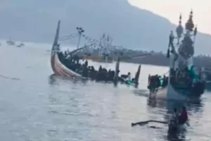 Perahu Penangkap Ikan dari Bali Hampir Tenggelam di Pelabuhan Pancer Banyuwangi, Begini Kronologinya