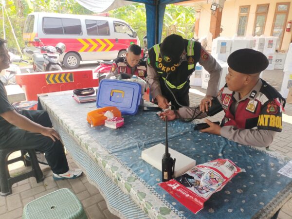 Gudang Logistik Kpu Jembrana Dijaga Ketat, Ops Mantap Praja Agung