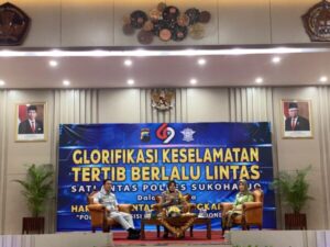 Satlantas Polres Sukoharjo Rayakan Hari Lalu Lintas ke-69 dengan Seminar Glorifikasi Tertib Berlalu Lintas