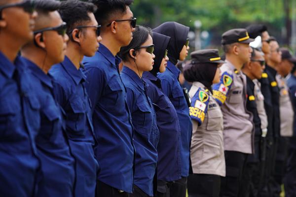 Hari Pertama Pengawalan Ketat Walpri Polda Jateng Untuk Calon Kepala