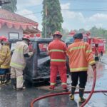 Insiden Dua Mobil Terbakar Di Spbu Banyumas, Korsleting Diduga Jadi