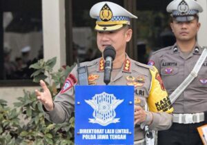 Jaga Keamanan Jalan Raya, Polda Jateng Kerahkan Personel Gatur Pagi