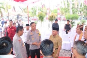 Jelang Rapat Pleno, Wakapolda Kalteng Cek Pengamanan untuk Pastikan Acara Berjalan Aman