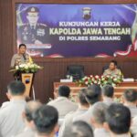 Kapolda Jateng Kunjungi Polres Semarang Untuk Cek Kesiapan Pemilukada 2024