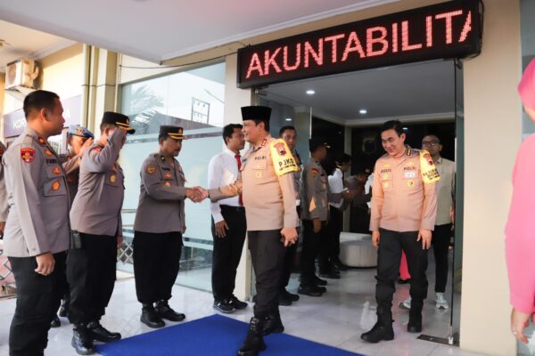 Kapolda Jateng Kunjungi Polres Semarang Untuk Pantau Kesiapan Pengamanan Pemilukada