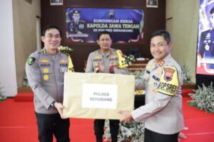 Kapolda Jateng Kunjungi Polres Semarang, Cek Pengamanan Pemilukada 2024