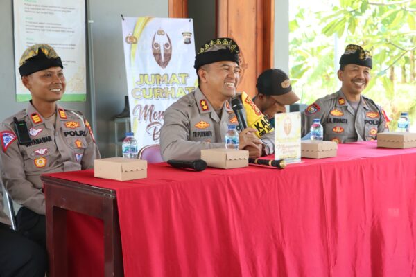 Kapolres Jembrana Gelar Jumat Curhat Dengan Karyawan Pt Nsa, Tingkatkan