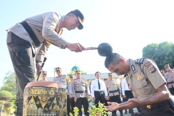 Kapolres Jembrana Pimpin Korp Raport, Apresiasi Pengabdian Perwira Dengan Kenaikan