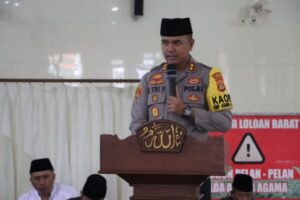 Kapolres Jembrana Tampil Menonjol dalam Peringatan Maulid Nabi di Masjid Besar