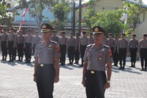 Dua Perwira Polres Sukoharjo Naik Pangkat, Kapolres Pimpin Upacara Resmi