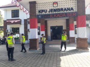 Pengundian Nomor Urut Calon Bupati dan Wakil Bupati Jembrana Pengamanan Terpadu Pastikan Proses Berjalan Lancar