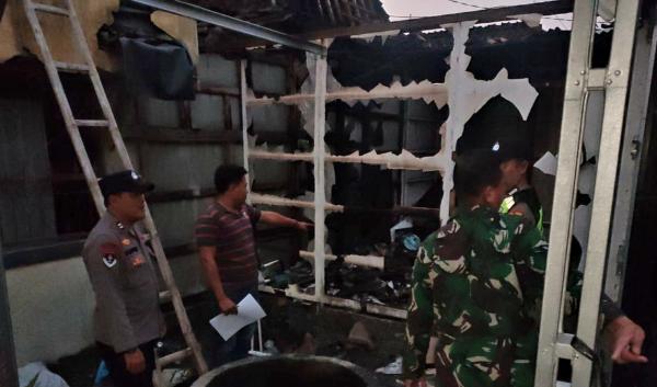 Kebakaran Gudang Dalam Rumah Di Gubug Grobogan, Ini Perkiraan Kerugiannya