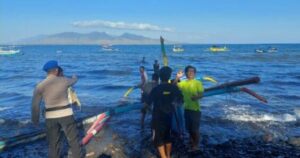 Kecelakaan Laut Menghantam Nelayan Banyuwangi di Perairan Selat Bali