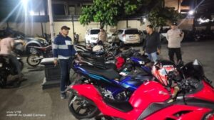 Kembali, Polsek Kartasura Amankan 20 Motor Knalpot Brong buat 10 judul