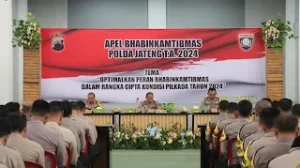 Polda Jateng Perkuat Keamanan Pilkada 2024 dengan Dukungan Bhabinkamtibmas Purbalingga