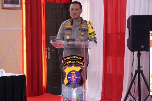 Kunjungan Ke Polres Barito Utara, Wakapolda Kalteng Tegaskan Netralitas Polri