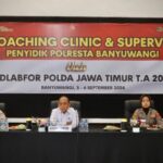 Laksanakan Coaching Clinic, Polresta Banyuwangi Tingkatkan Pelayanan Kepolisian