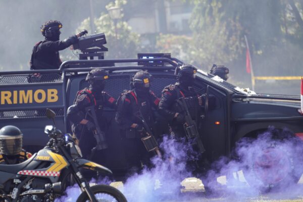 Latihan Penanggulangan Konflik Pilkada Jateng 2024 Di Semarang, Komnas Ham