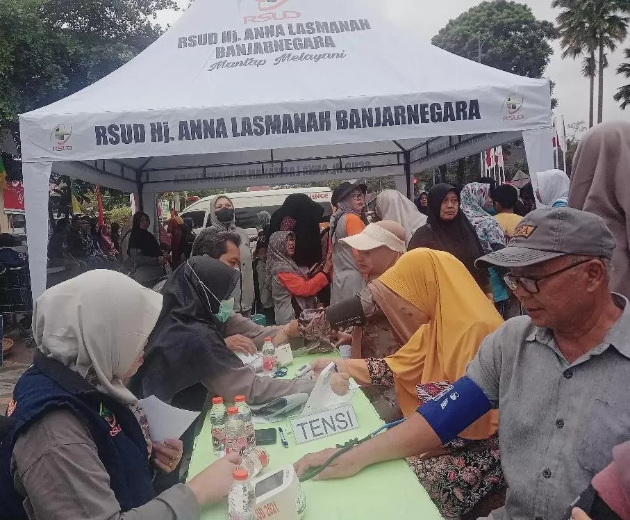 Layanan Gratis Di Hut Ke 84 Rsud Hj Anna Lasmanah Banjarnegara