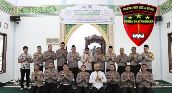 Maulid Nabi Muhammad Saw 1446 H, Polres Humbahas Laksanakan Peringatan