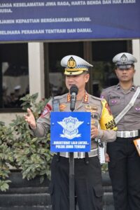 Melalui Gatur PH Pagi, Polda Jateng Ciptakan Rasa Aman Dan Nyaman Di Jalan Raya