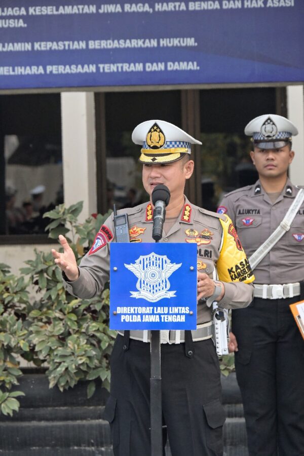 Melalui gatur ph pagi, polda jateng ciptakan rasa aman dan