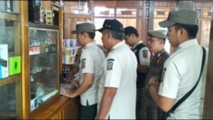 Satpol PP Bondowoso dan Banyuwangi Bersinergi Perangi Rokok Ilegal Lewat Patroli