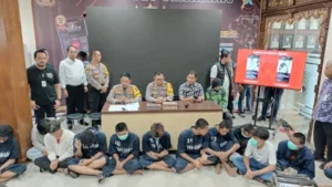 Polisi Tangkap Lima Pelaku Tawuran di Semarang Utara