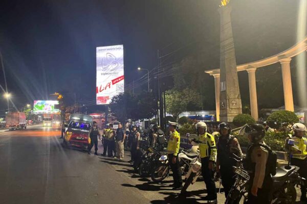 Patroli Skala Besar Digelar Polres Rembang Untuk Mencegah Kejahatan