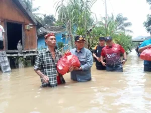 Bantuan Pemerintah Tiba untuk Warga yang Terdampak Banjir di Lamandau