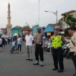 Pengamanan Car Free Day Banjarnegara, Polisi Siaga Di Lokasi Strategis