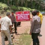 Pengemis Berpura Pura Perbaiki Jalan Di Lamandau, Dihentikan Oleh Pihak Berwenang