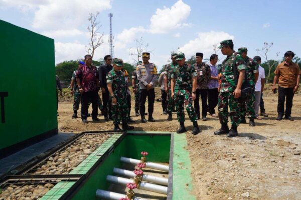 Percepatan Proyek Pompa Hidram Di Banyumas, Pangdam Diponegoro Tinjau Lokasi