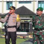 Perkuat Sinergi, Kapolres Dan Dandim Jembrana Gelar Apel Di Mako