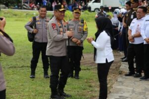 Perkuat Sinergitas, Kapolda Kalteng Sambut Kedatangan KASAD Saat Kunker di Bumi Tambun Bungai